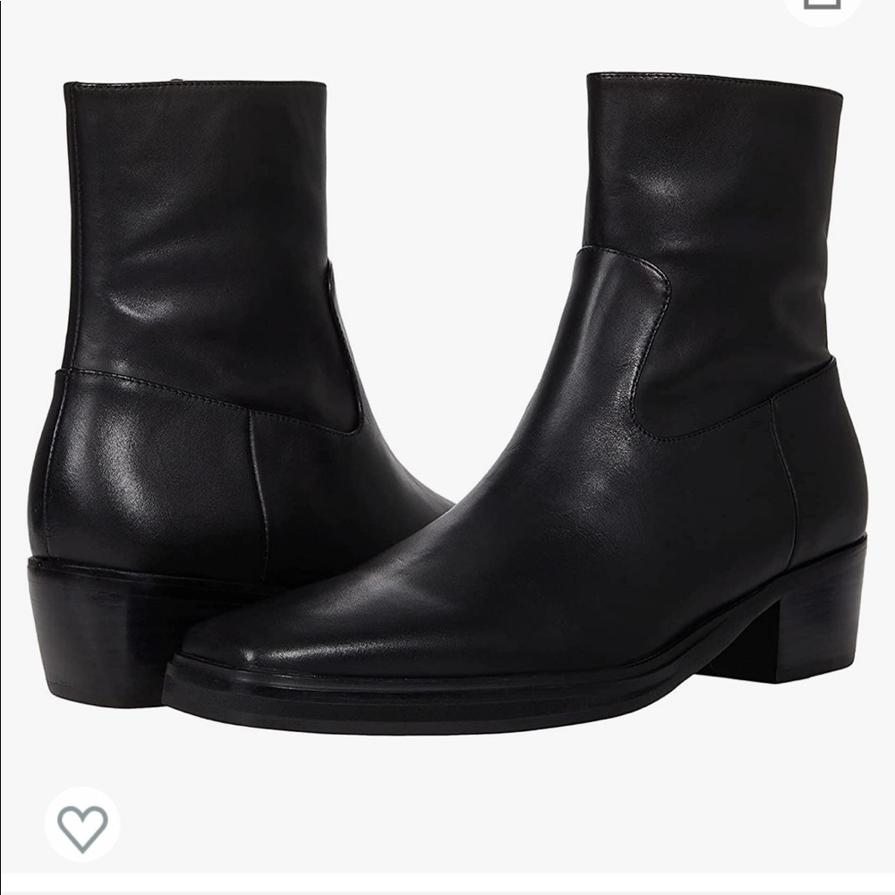 Size 7 Tony Bianco Black Leather Boots